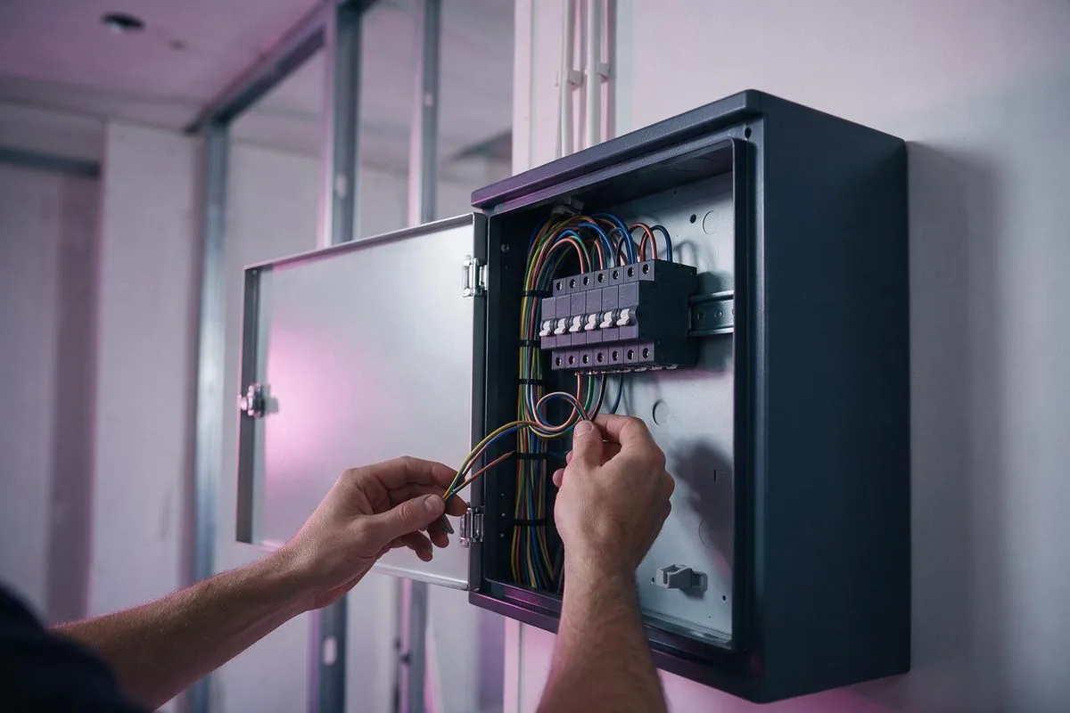 Elektroinstallation im Neubau